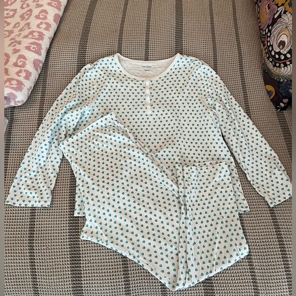 Roller Rabbit | Intimates & Sleepwear | Roller Rabbit Teal Hearts ...